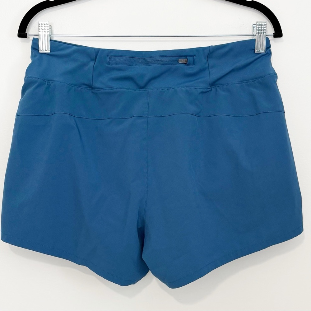 REEBOK Blue Athletic Running Shorts Women’s Medium Drawstring Lined - Picture 2 of 8